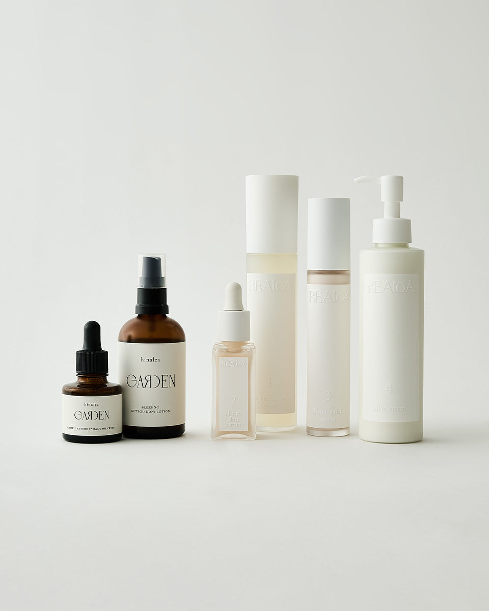 skin care（no.1&2&3&4）&garden series set